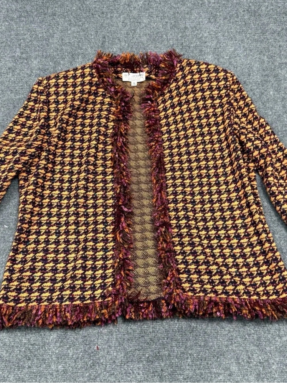 St. John Collection tweed jacket Size 14